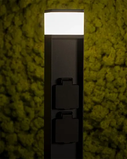 Уличный светильник Kanlux 38770 DASTEN G9 1x11 IP44 черный - фото 3