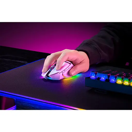 Мышка Razer Basilisk V3 Pro 35K Wireless/Bluetooth White (RZ01-05240200-R3G1) - фото 8