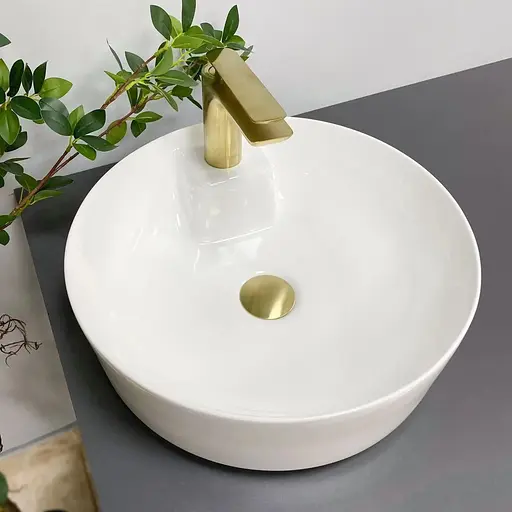 Умивальник VBI Rieti white накладний VBI-015500, Білий - фото 1