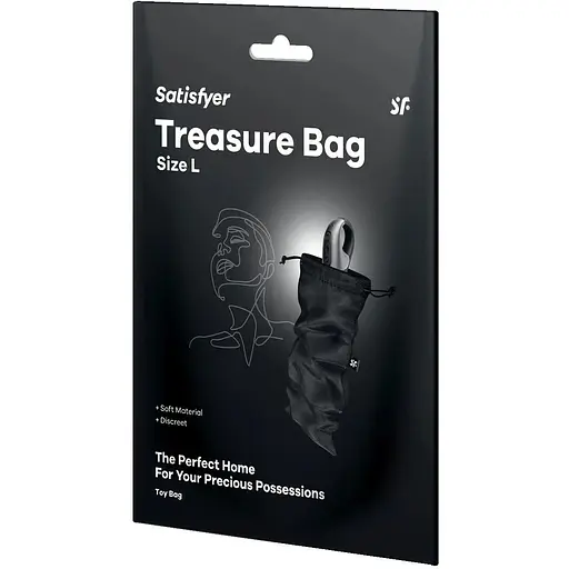 Мешочек для хранения игрушек Satisfyer Treasure Bag L Black