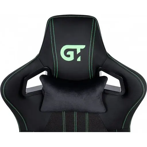 Геймерське крісло GT Racer (X-8006 Fabric Black/Green) - фото 9