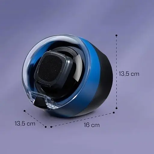 Ротомат ящик для автоподзавода часов Klarstein St. Gallen II Premium синий (10036167) - фото 7