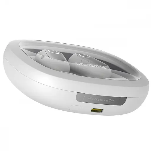 Навушники бездротові Baseus Eli Fit Open-Ear True білі (A00073200213-00) - фото 5