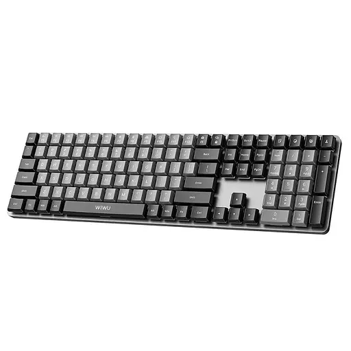 Беспроводная клавиатура WIWU KB-01 Wired Keyboard for laptop Black - фото 4