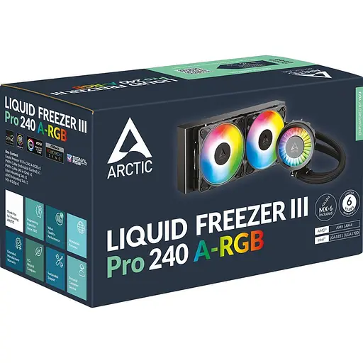 Система водяного охолодження Arctic Liquid Freezer III Pro 240 A-RGB (ACFRE00182A) [143373] - фото 6