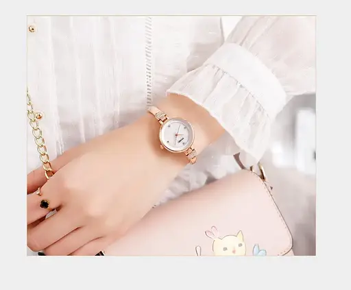 Часы женские наручные Skmei 1409 (Розовое золото) - фото 5