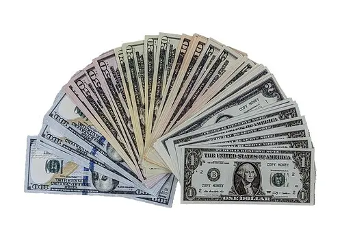 Прикол Пачка сувенирных долларов в ассортименте - фото 1