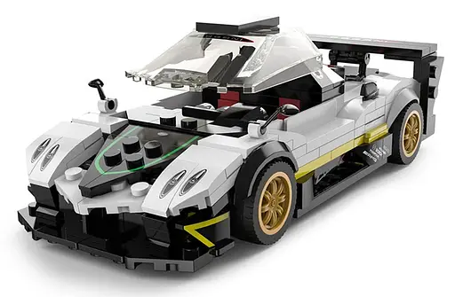 Конструктор дитячий автомобіль Pagani Zonda R білий RASTAR - фото 4