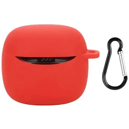 Чохол-накладка DK JBL Tune Flex 2 | Silicone Candy Friendly з карабіном (red)