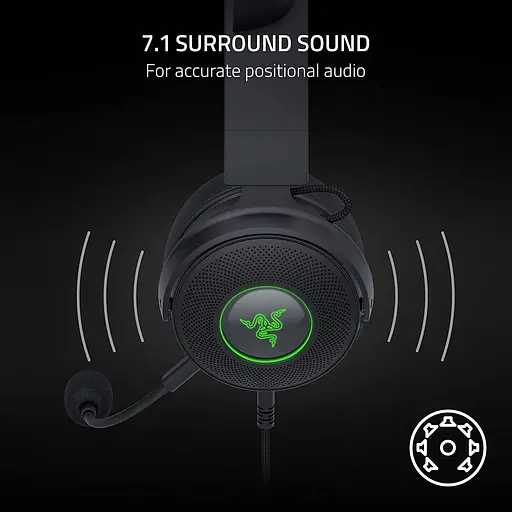 Ігрова гарнітура Razer Kraken Kitty V2 Pro Black (RZ04-04510100-R3M1) - фото 10