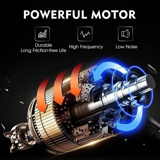 Массажный пистолет Fascial Gun SK-668 3600 мАч Мышечный массажер для тела - фото 3