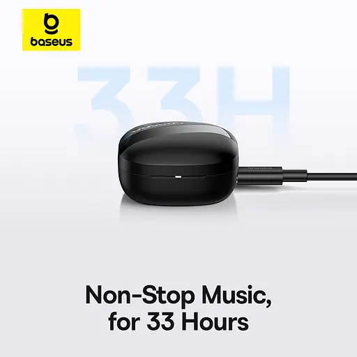 Бездротові навушники Baseus Bowie E20 True Wireless Earphones Cluster Black - фото 17