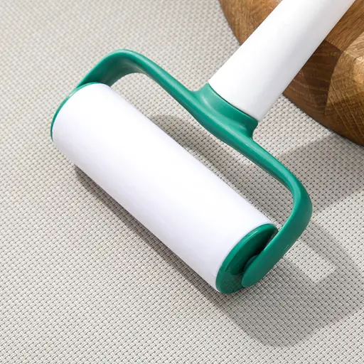 Колесо кулінарне кондитерське валик ролик пластиковий для розкочування тіста 16 см, Kitchen Master 85395 - фото 3