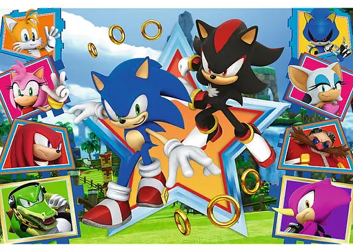 Пазл Trefl Зустрічайте Соніка Супер Сонік 100 ел. (16465) - фото 2