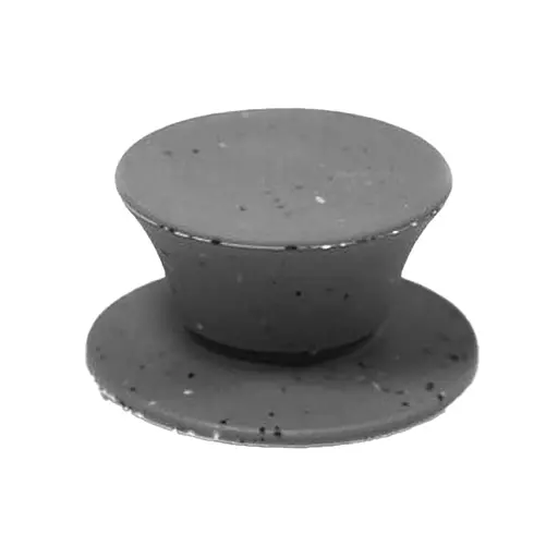 Кноб до кришки Fissman темно-сірий мармур (9912)