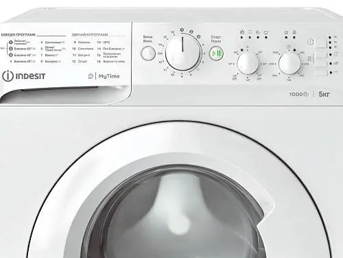 Пральна машина Indesit OMTWSC 51052 W UA 5 кг фронтальна 16 програм 1000 об/хв A++ 85x59.5x42.5 см White - фото 3