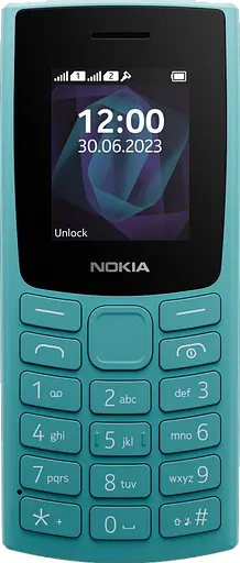 Телефон Nokia 105 TA-1569 SS Cyan UA UCRF - фото 2