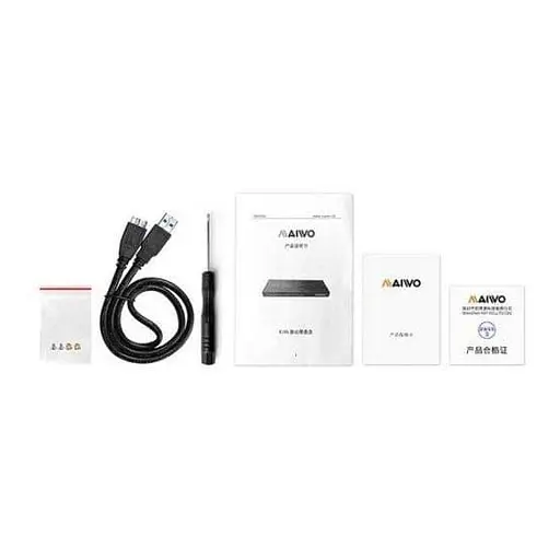 Внешний карман Maiwo для M.2 SATA (K16N black) - фото 4