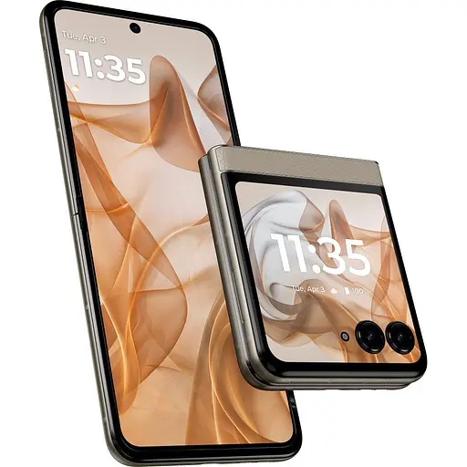 Смартфон Motorola Razr 50 8/256GB Beach Sand - фото 4