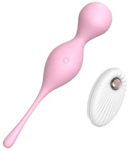 Віброкуля I’MCUM VibraTrainer для тренування м'язів тазового дна Рожевий (IM-KGE206)