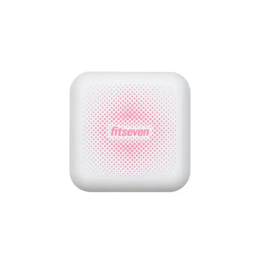 Кейс для капсул Fitseven UZSPACE TP005WP, білий з ромбами - фото 2