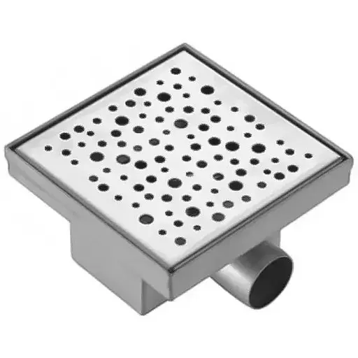 Душовий трап Koer FD20-S150 нержавіюча сталь 150x150 мм KR3282 - фото 1