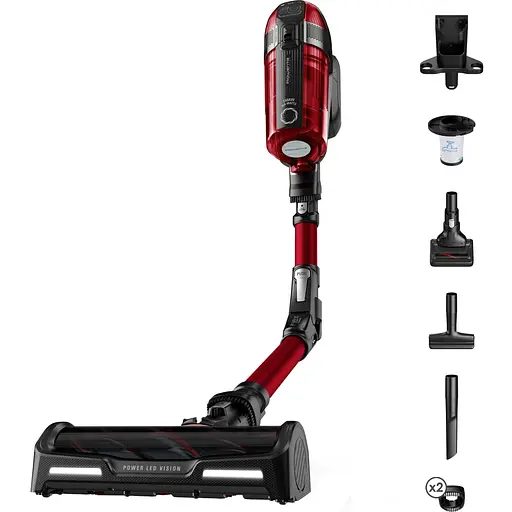 Пилосос Rowenta X-Force Flex 12.60 Auto Animal безпровідний чорно-червоний (RH98A9WO) - фото 2