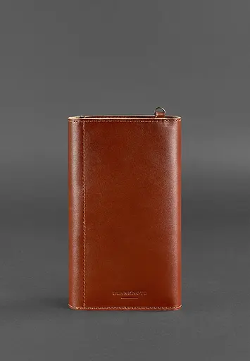 Кожаный клатч-органайзер (Тревел-Кейс) 5.0 светло-коричневый - фото 6