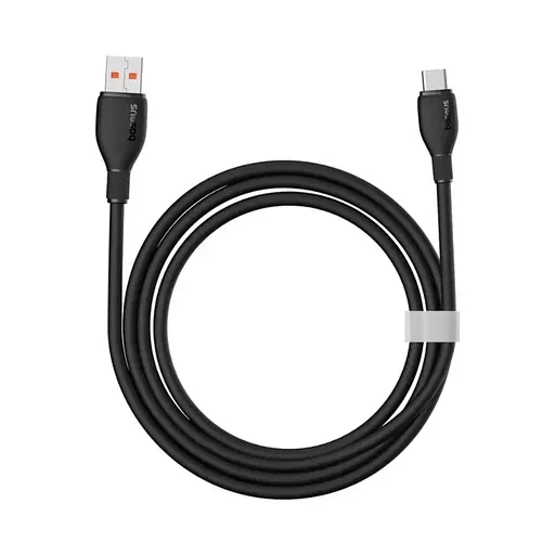 Кабель Baseus Pudding Series Fast Charging Cable USB to Type-C 100W 2 м Cluster черный - фото 3