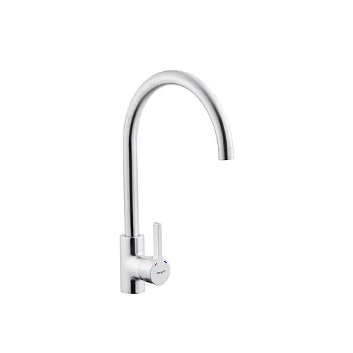 Смеситель для кухни Ibergrif M22118A CV028499 Хром матовый - фото 1