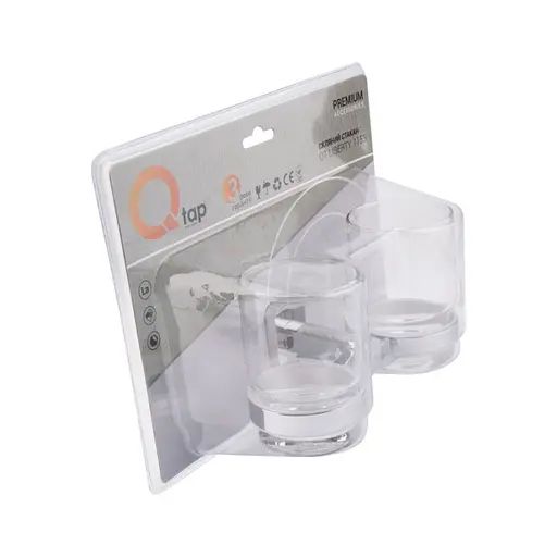 Стакан двойной Q-TAP Liberty CRM 1155 - фото 5