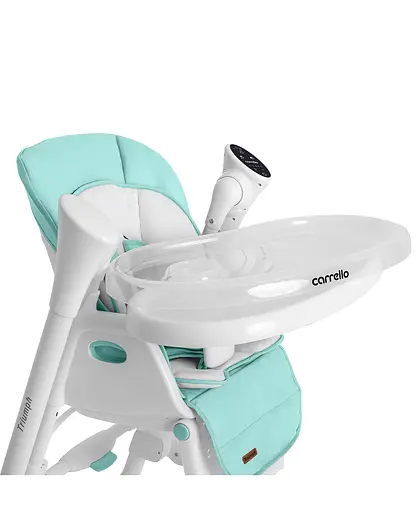 Стул-качели Carrello Triumph CRL-10302 Mint Green с сенсорной панелью - фото 3