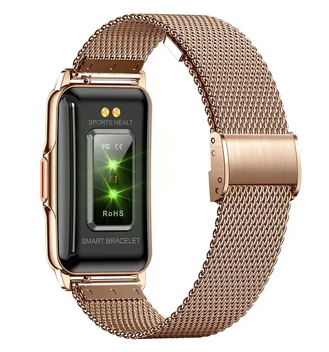 Часы Smart Mioband Nano+ Gold, 2 ремешка - фото 14