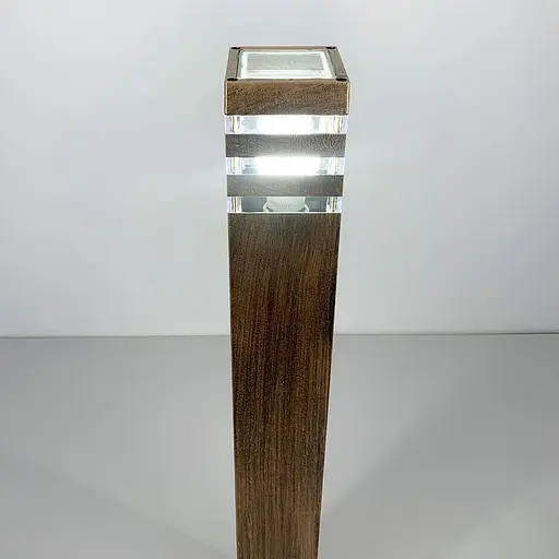 Ліхтар вуличний в корпусі кольору застаріле золото 80 см | Line F | Арт. 8024 80CM BG (стовп) - фото 2