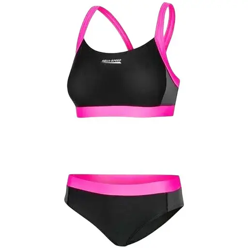 Купальник Aqua Speed ​​Naomi XS Чорний/Рожевий (1000-460-139-34)
