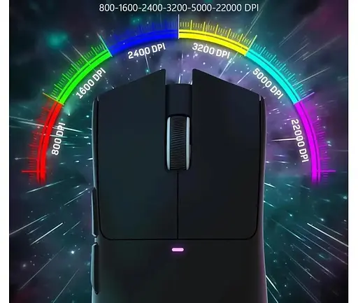 Миша ігрова Attack Shark X11 чорна - фото 4