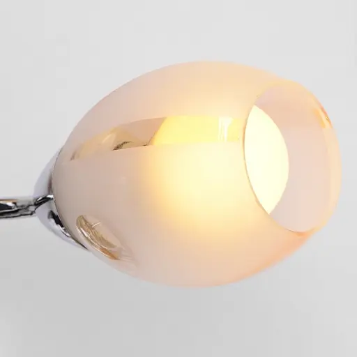 Бра Brille LK-437W/2 E27 CH настенное накладное с выключателем классическое - фото 3