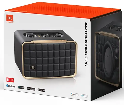 Портативная акустика JBL Authentics 200 Black (JBLAUTH200BLKEP) - фото 9