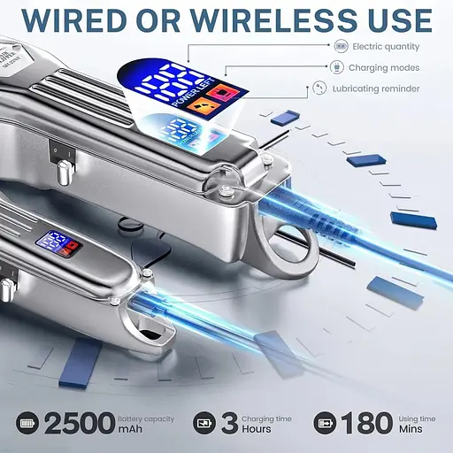 Бездротова машинка для стрижки - фото 5