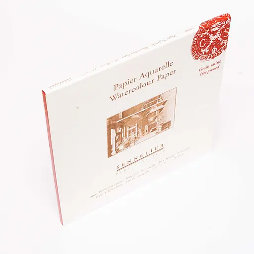 Склейка для акварели Sennelier, 20 листов, горячее прессование, 300 г/м, 30x30 см. - фото 2