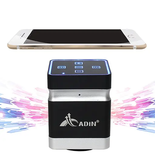 Вібро резонансна колонка bluetooth 26 Ватт Adin BT-BOX (100163) - фото 4