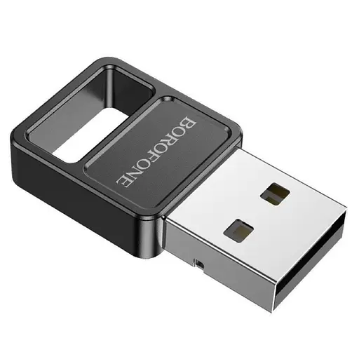 Адаптер Bluetooth BOROFONE DH8 USB BT adapter Black - фото 4
