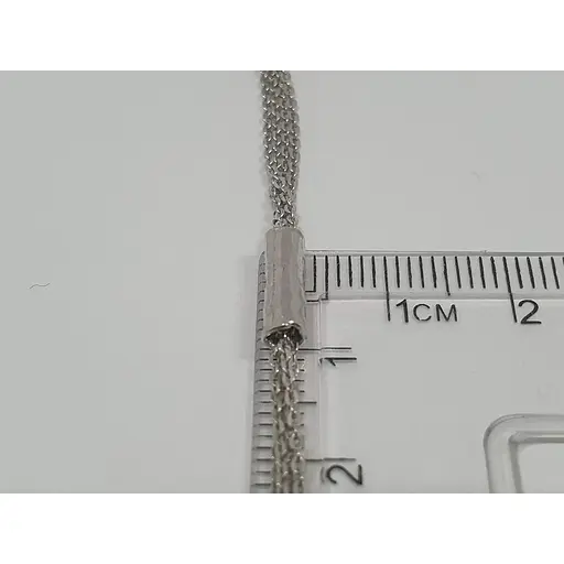 Срібне кольє Tango. Артикул 860202С 45 - фото 3