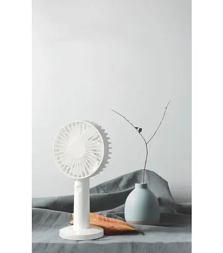 Вентилятор Xiaomi Qualitell Handheld Fan портативный на аккумуляторе ручной белый - фото 4