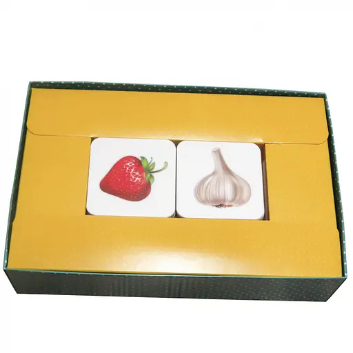 Дитяча настільна гра "Овочі та фрукти (Мемо)" 0659, 35 парних картинок - фото 2