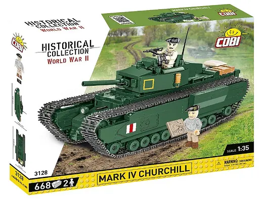 Конструктор дитячий танк Churchill Mk IV COBI 3128