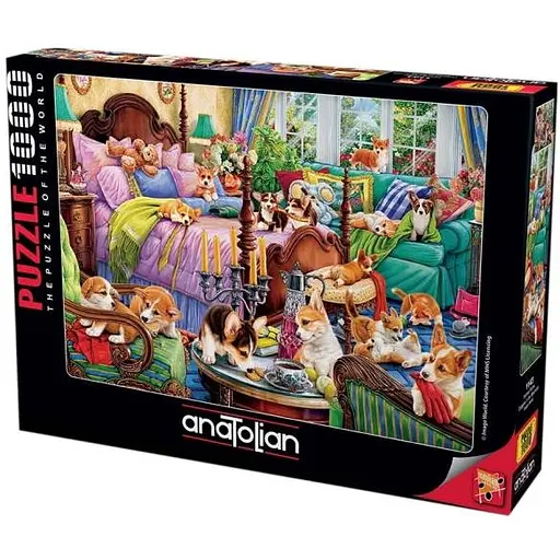 Пазл Anatolian Собаки в спальне 1000 эл. (1143)
