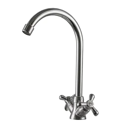 Змішувач для кухні Domino DK-H1-2N-Chrom - фото 1