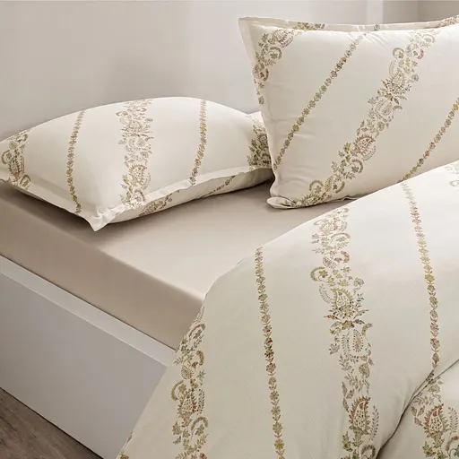 Постільна білизна Sec&Ser Livia Ecru Ранфорс Преміум Tac pbe0051579 - фото 3