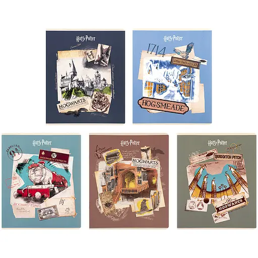 Набор тетрадей Kite Harry Potter 20 шт. 24 листа в клетку (HP26-238) - фото 1